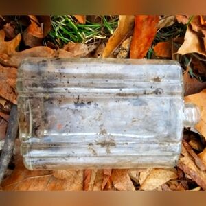 Clear Glass Bottle
